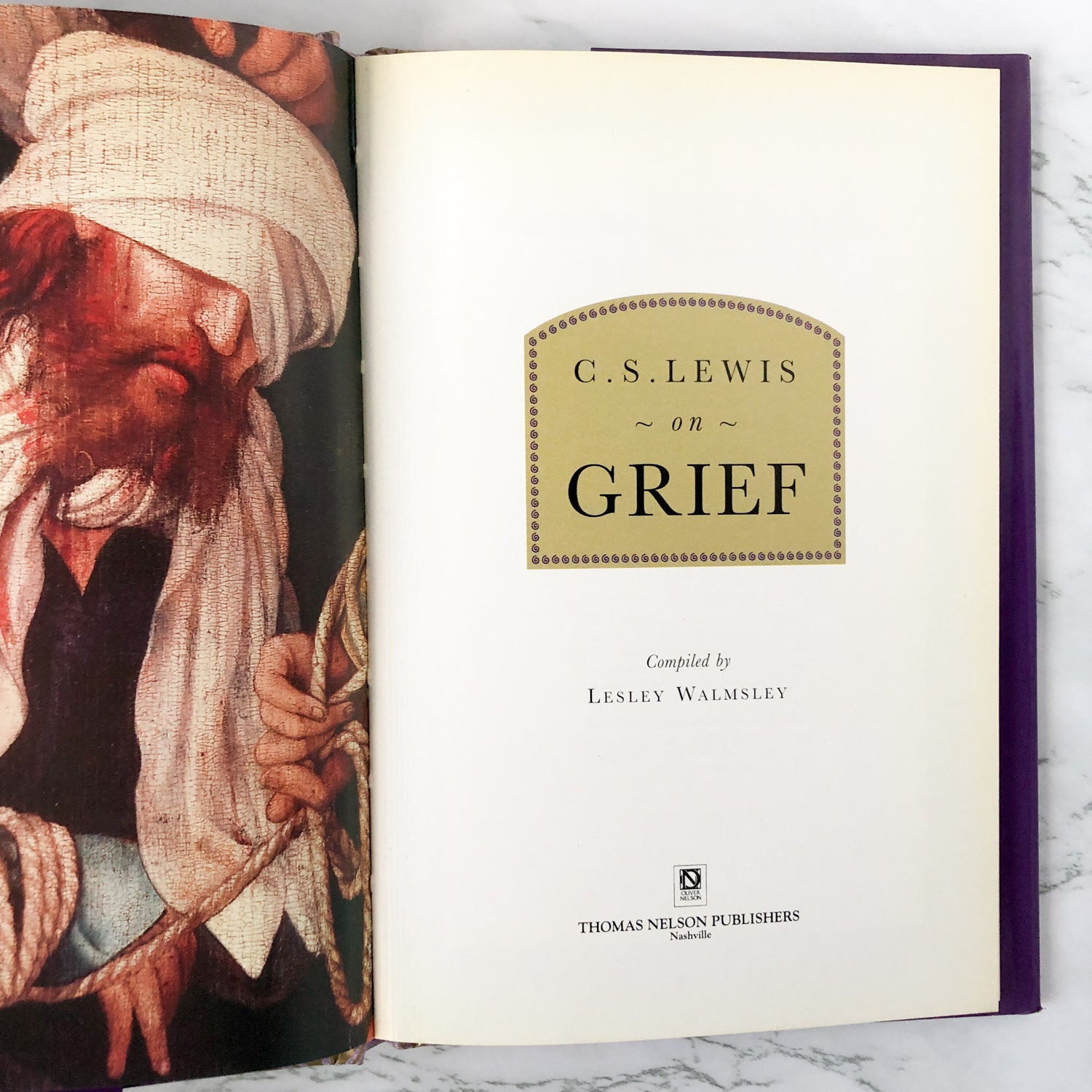 C.S. Lewis on Grief [1998 ILLUSTRATED HARDCOVER] - Bookshop Apocalypse
