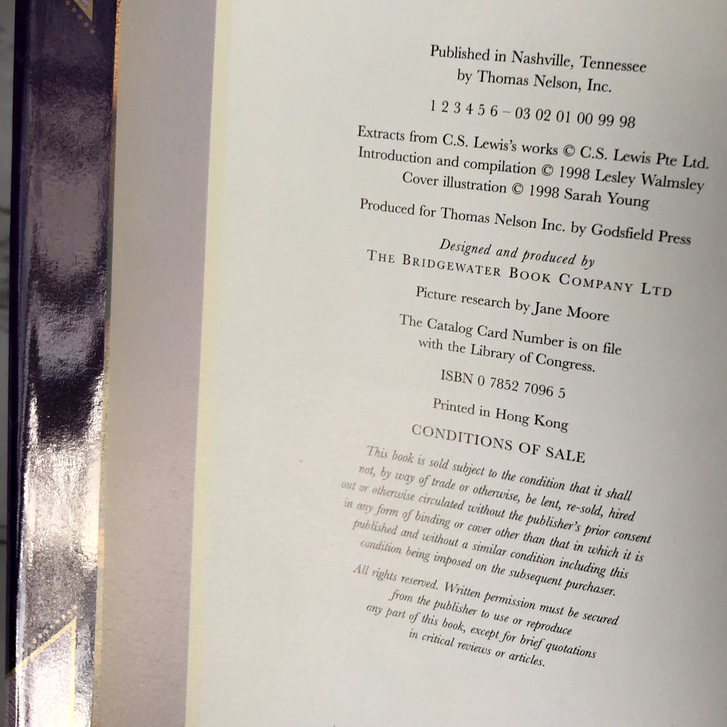 C.S. Lewis on Grief [1998 ILLUSTRATED HARDCOVER] - Bookshop Apocalypse