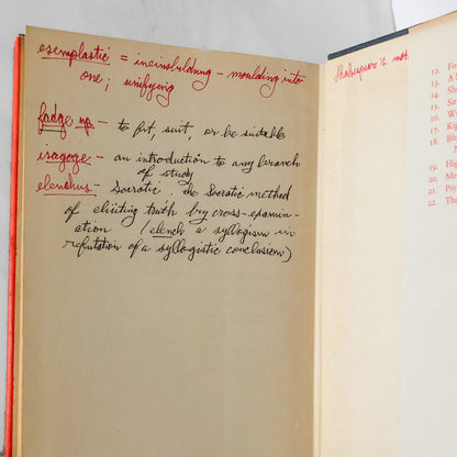 Selected Literary Essays by C.S. Lewis [FIRST EDITION / 1969]