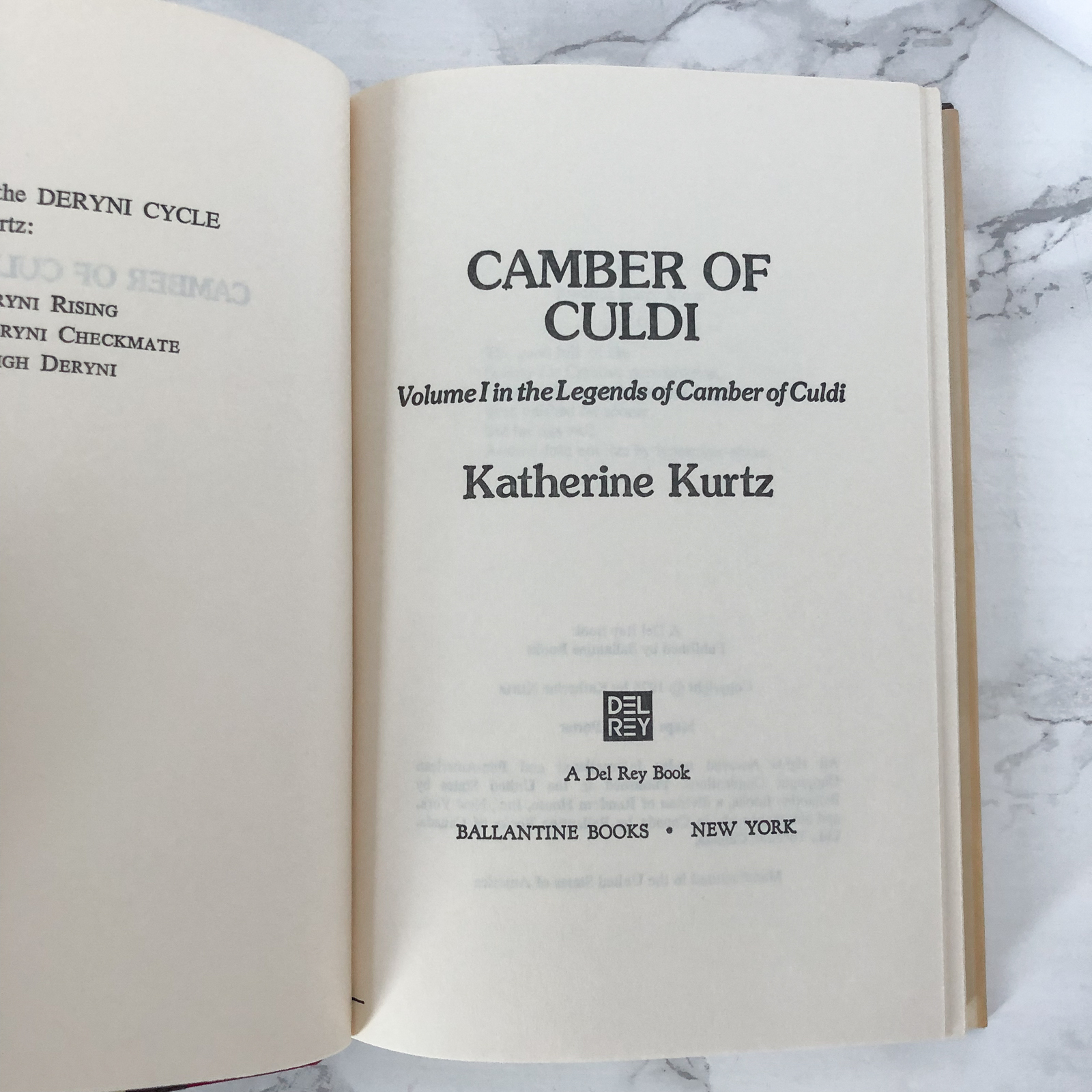 The Legends of Camber of Culdi Trilogy by Katherine Kurtz - Bookshop Apocalypse