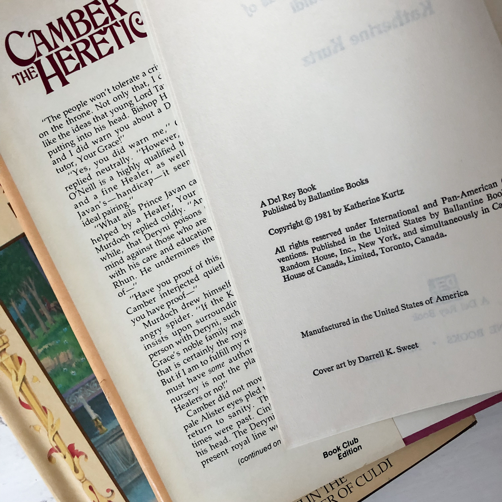 The Legends of Camber of Culdi Trilogy by Katherine Kurtz - Bookshop Apocalypse