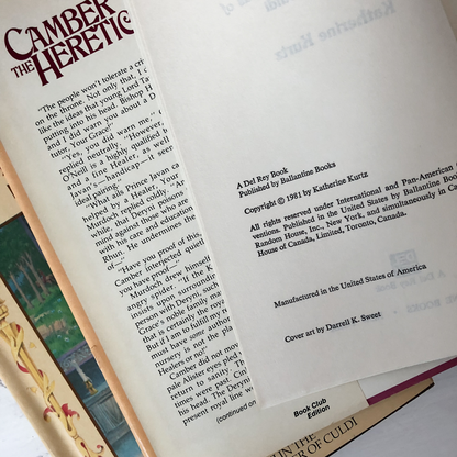 The Legends of Camber of Culdi Trilogy by Katherine Kurtz - Bookshop Apocalypse