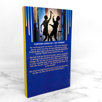 Curtains by R.L. Stine [FIRST EDITION PAPERBACK] 1990