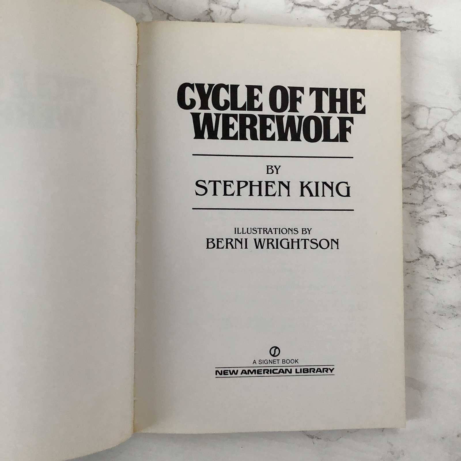 Cycle of the Werwolf by Stephen King [FIRST EDITION] - Bookshop Apocalypse