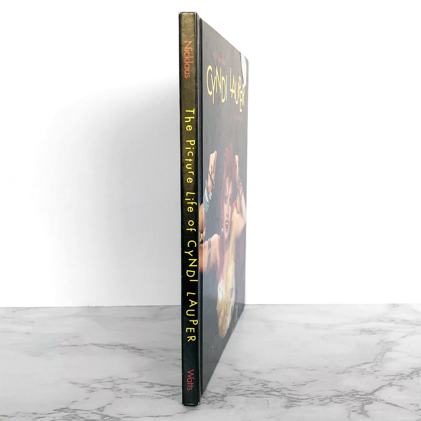 The Picture Life Of Cyndi Lauper by Carol Nicklaus [FIRST EDITION / 1985]