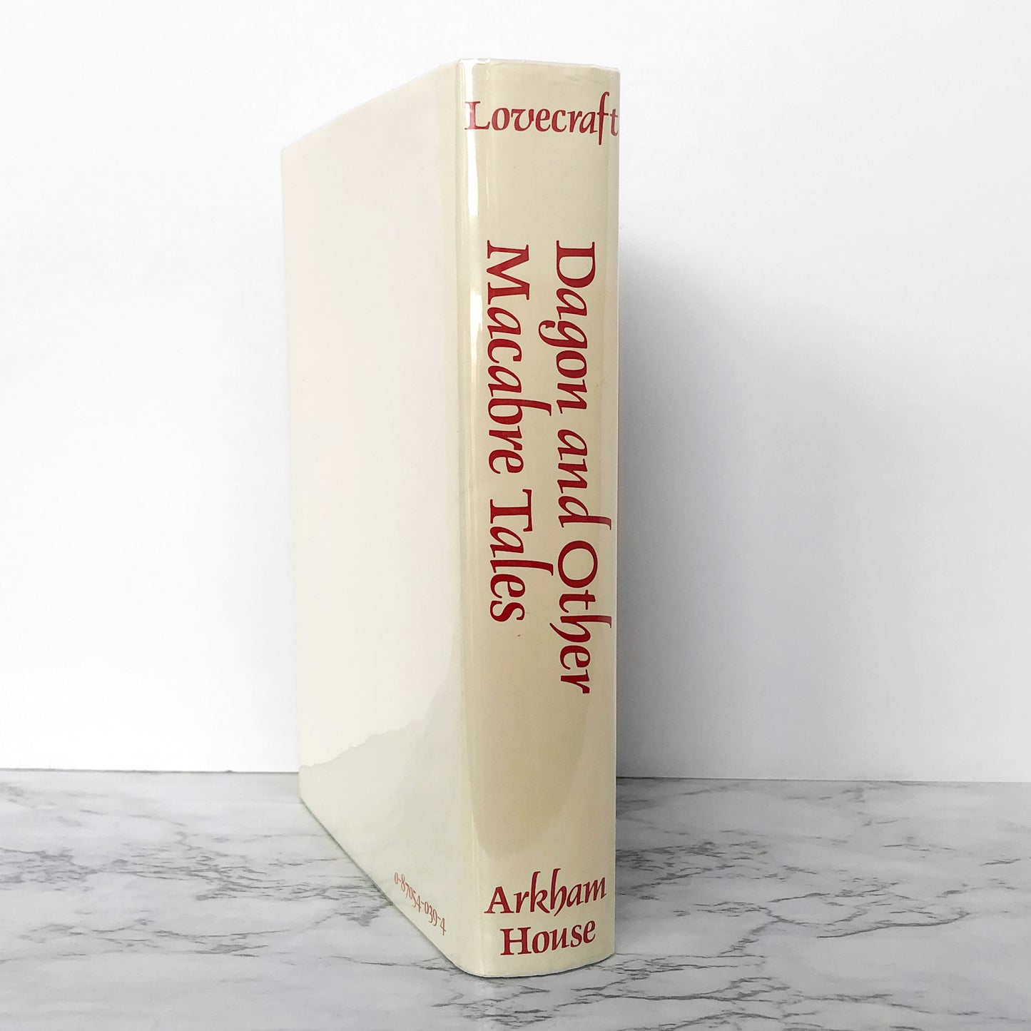 Dagon and Other Macabre Tales by H.P. Lovecraft [1987 HARDCOVER] 6th Arkham House Printing