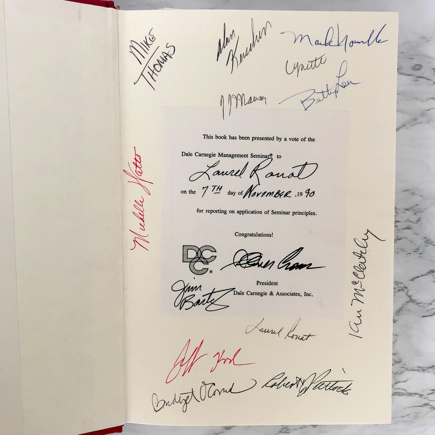 Dale Carnegie's Scrapbook edited by Dorothy Carnegie SIGNED! [FIRST EDITION / 1959]