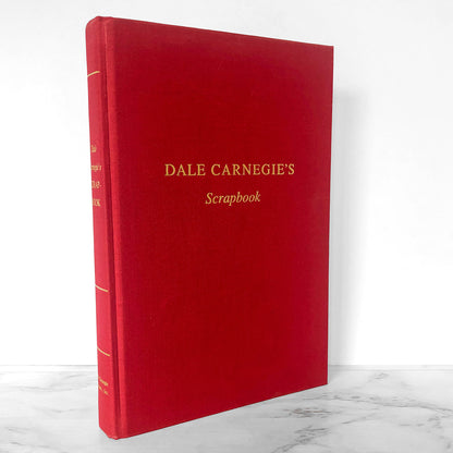 Dale Carnegie's Scrapbook edited by Dorothy Carnegie SIGNED! [FIRST EDITION / 1959]