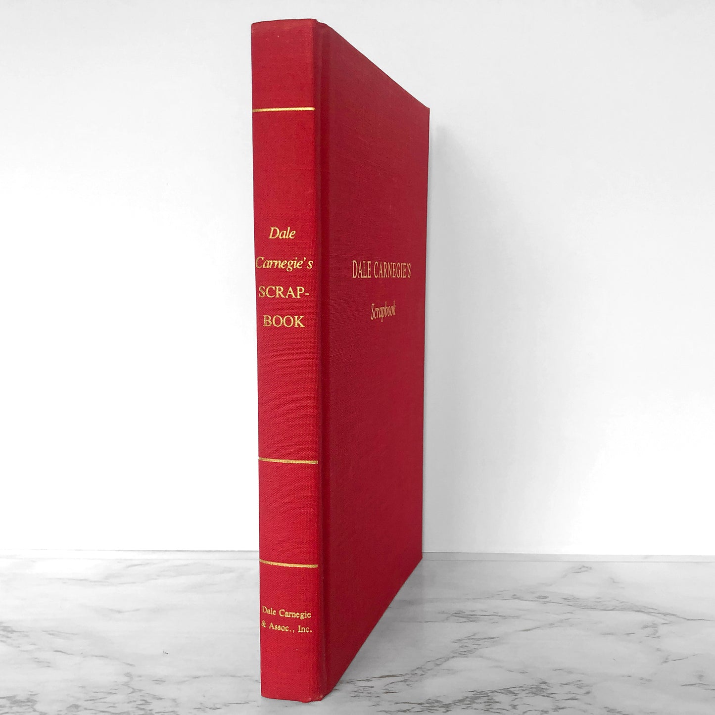 Dale Carnegie's Scrapbook edited by Dorothy Carnegie SIGNED! [FIRST EDITION / 1959]