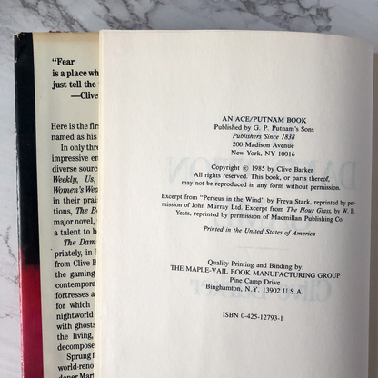 The Damnation Game by Clive Barker [BCE] - Bookshop Apocalypse