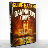 The Damnation Game by Clive Barker SIGNED! [U.K. FIRST EDITION]