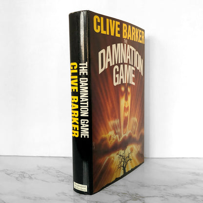 The Damnation Game by Clive Barker SIGNED! [U.K. FIRST EDITION]