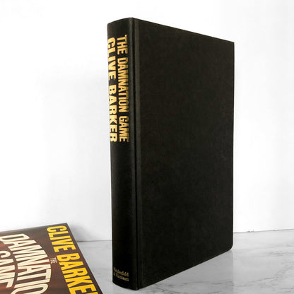 The Damnation Game by Clive Barker SIGNED! [U.K. FIRST EDITION]