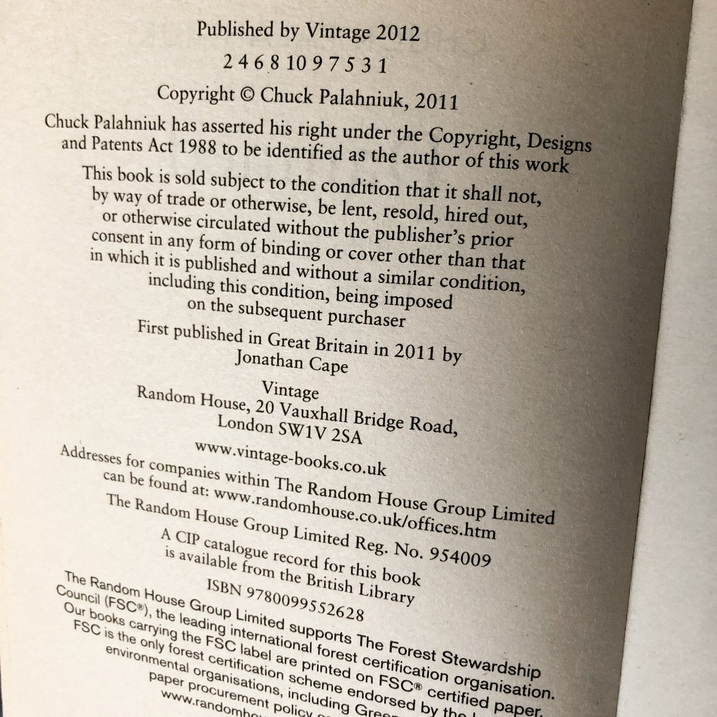 Damned by Chuck Palahniuk [UK IMPORT PAPERBACK] - Bookshop Apocalypse