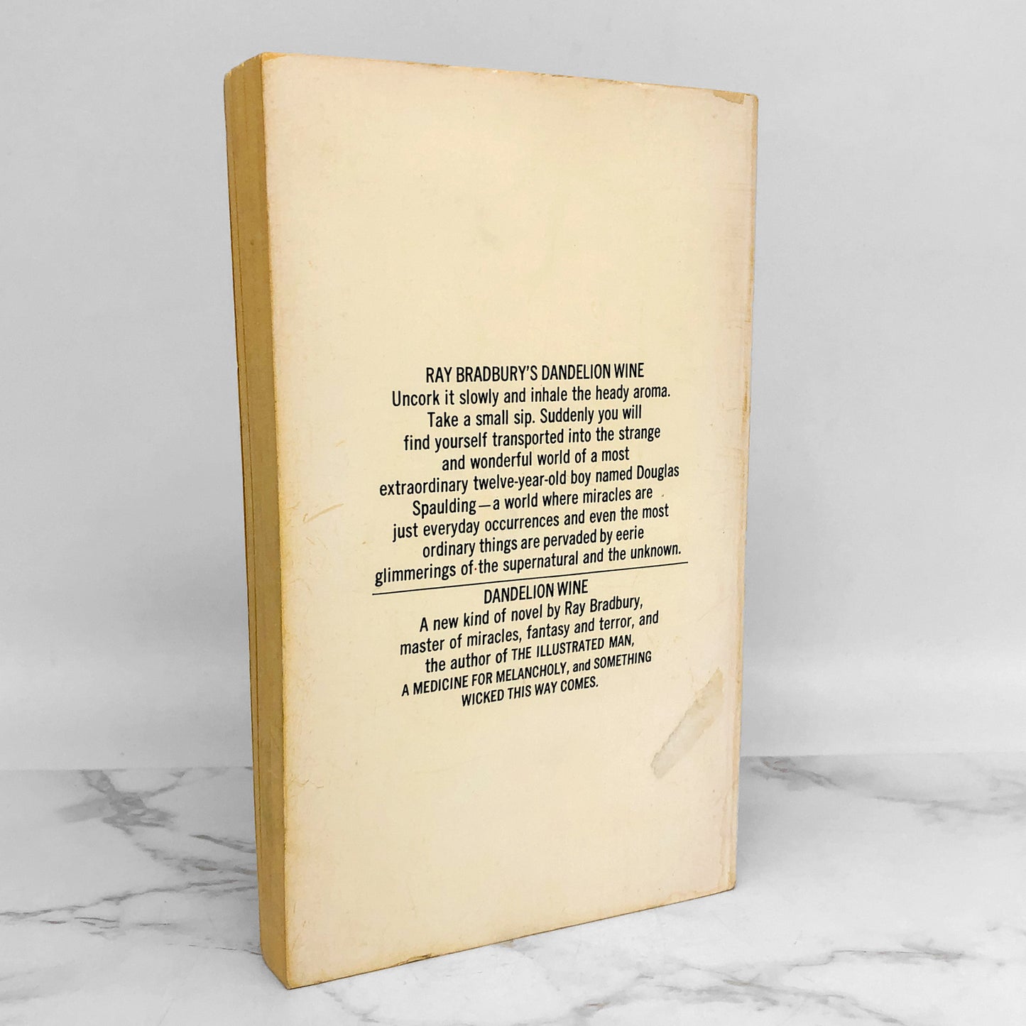 Dandelion Wine by Ray Bradbury [1969 PAPERBACK]