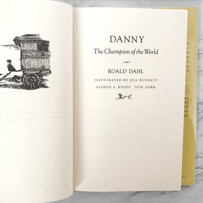 Danny the Champion of the World by Roald Dahl [FIRST EDITION] RARE 2nd State!