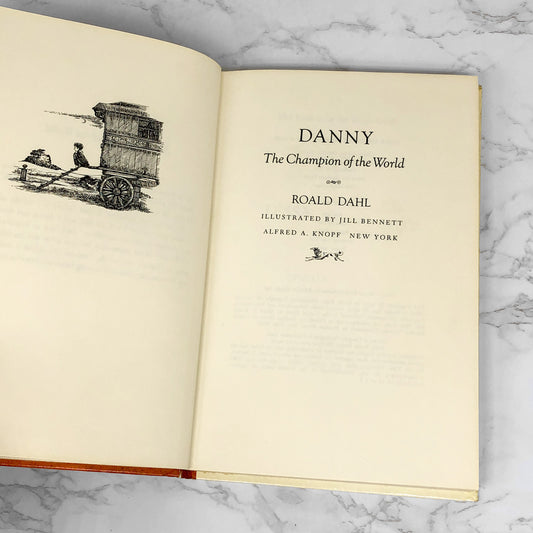 Danny the Champion of the World by Roald Dahl [1975 HARDCOVER]
