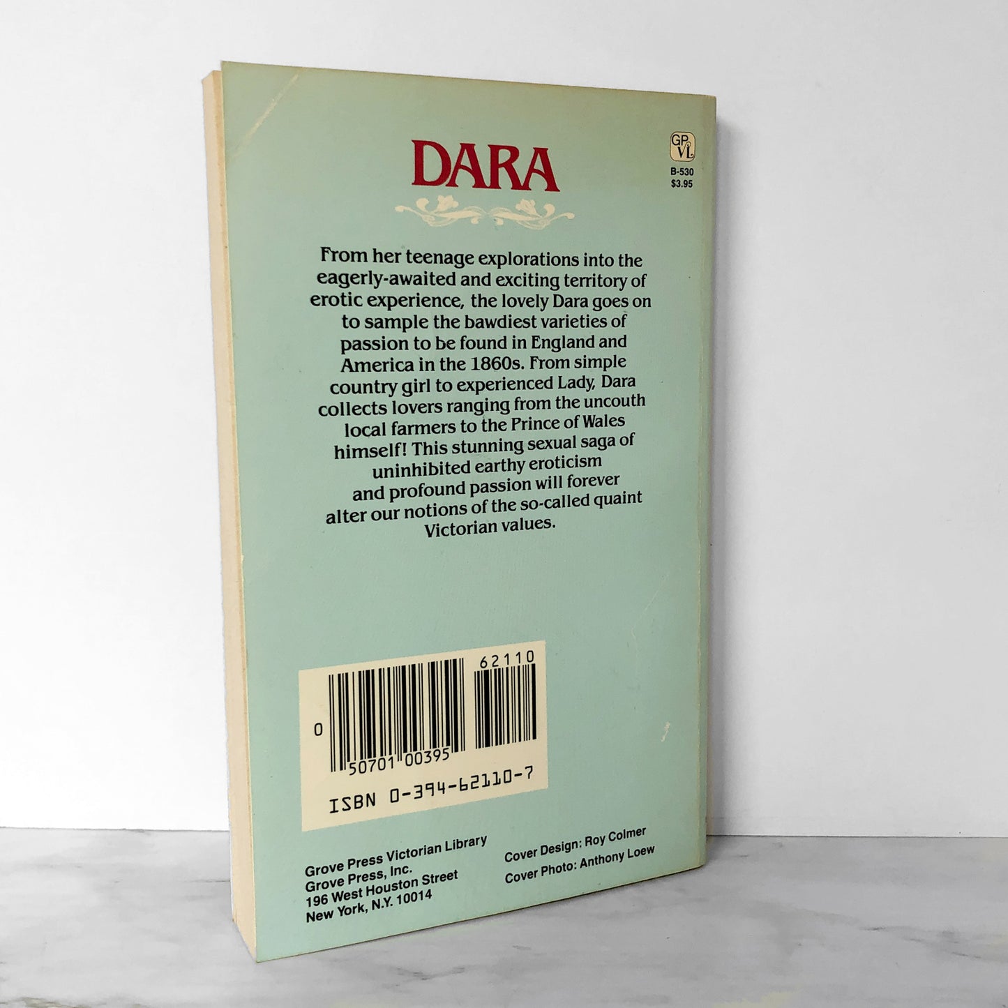 Dara: A Victorian Novel by Anonymous [1986 SLEAZE PAPERBACK]