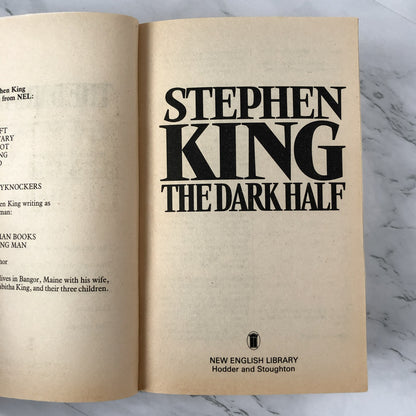 The Dark Half by Stephen King [1989 UK PAPERBACK] - Bookshop Apocalypse