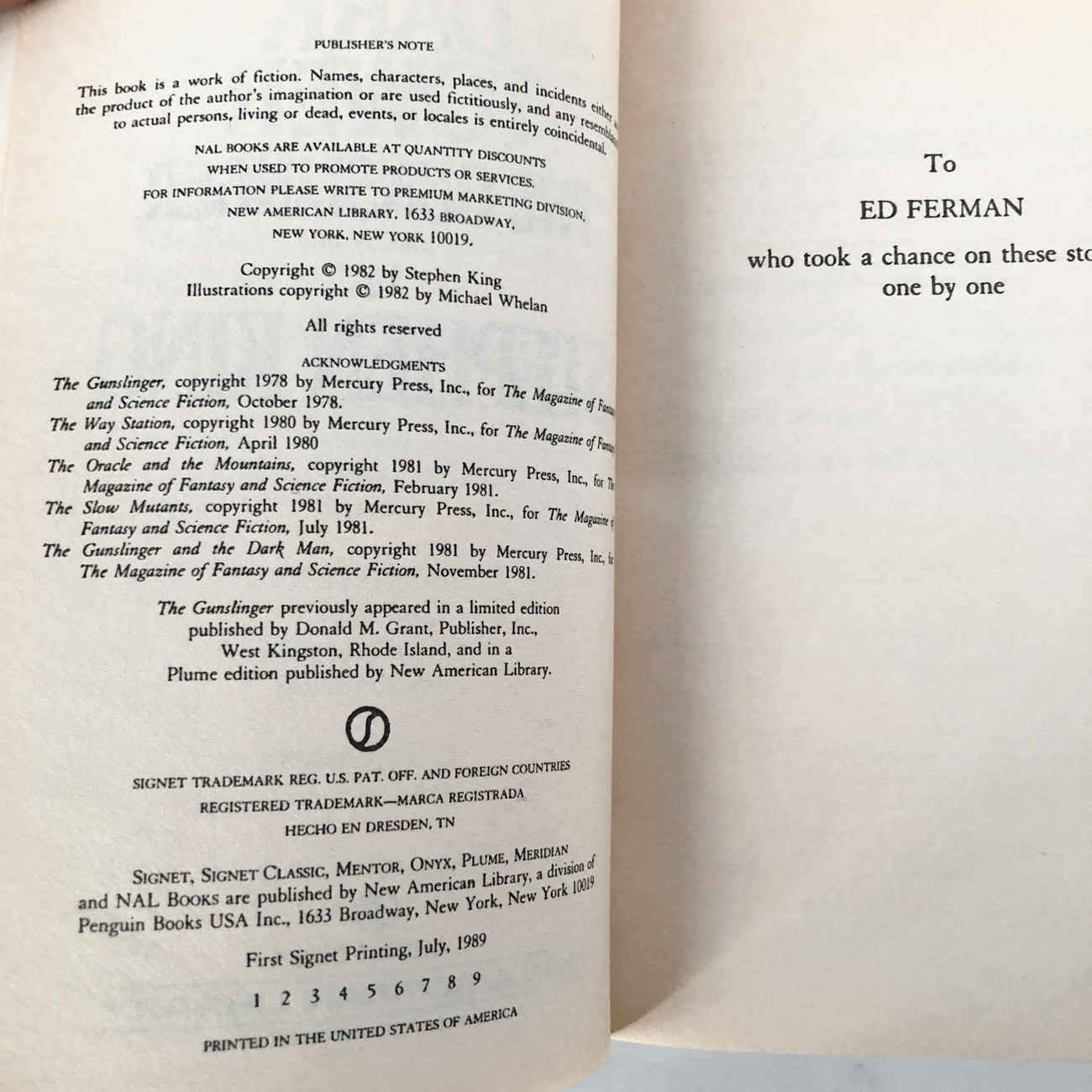 The Gunslinger by Stephen King [THE DARK TOWER #1] - Bookshop Apocalypse