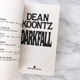 Darkfall by Dean Koontz [1984 PAPERBACK]