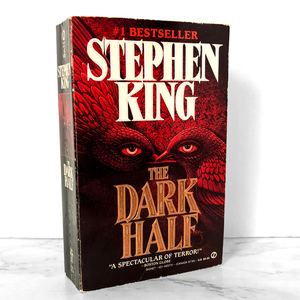 The Dark Half by Stephen King [FIRST PAPERBACK PRINTING] 1990