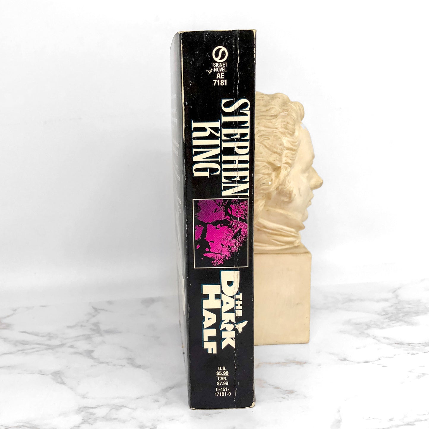 The Dark Half by Stephen King [MOVIE TIE-IN PAPERBACK] 1993