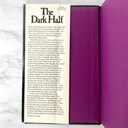 The Dark Half by Stephen King [FIRST EDITION] 1989