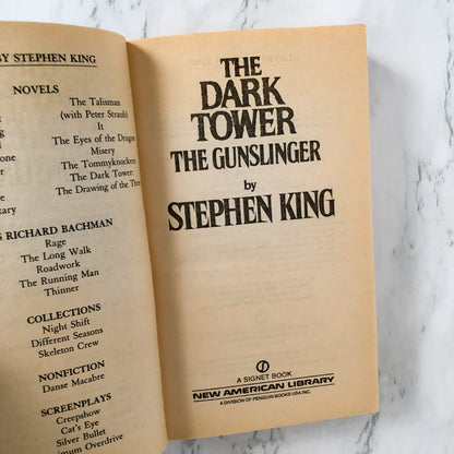 The Dark Tower: The Gunslinger by Stephen King [1989 PAPERBACK]