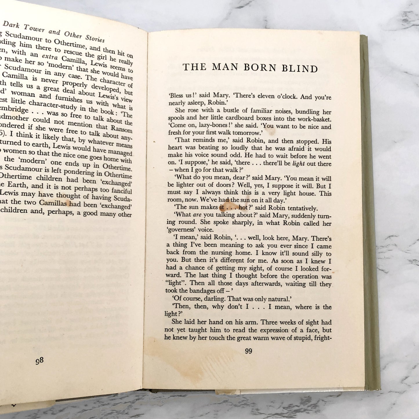 The Dark Tower & Other Stories by C.S. Lewis [U.K. FIRST EDITION / 1977]