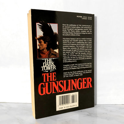 The Dark Tower I: The Gunslinger by Stephen King [FIRST PLUME PRINTING / 1988]