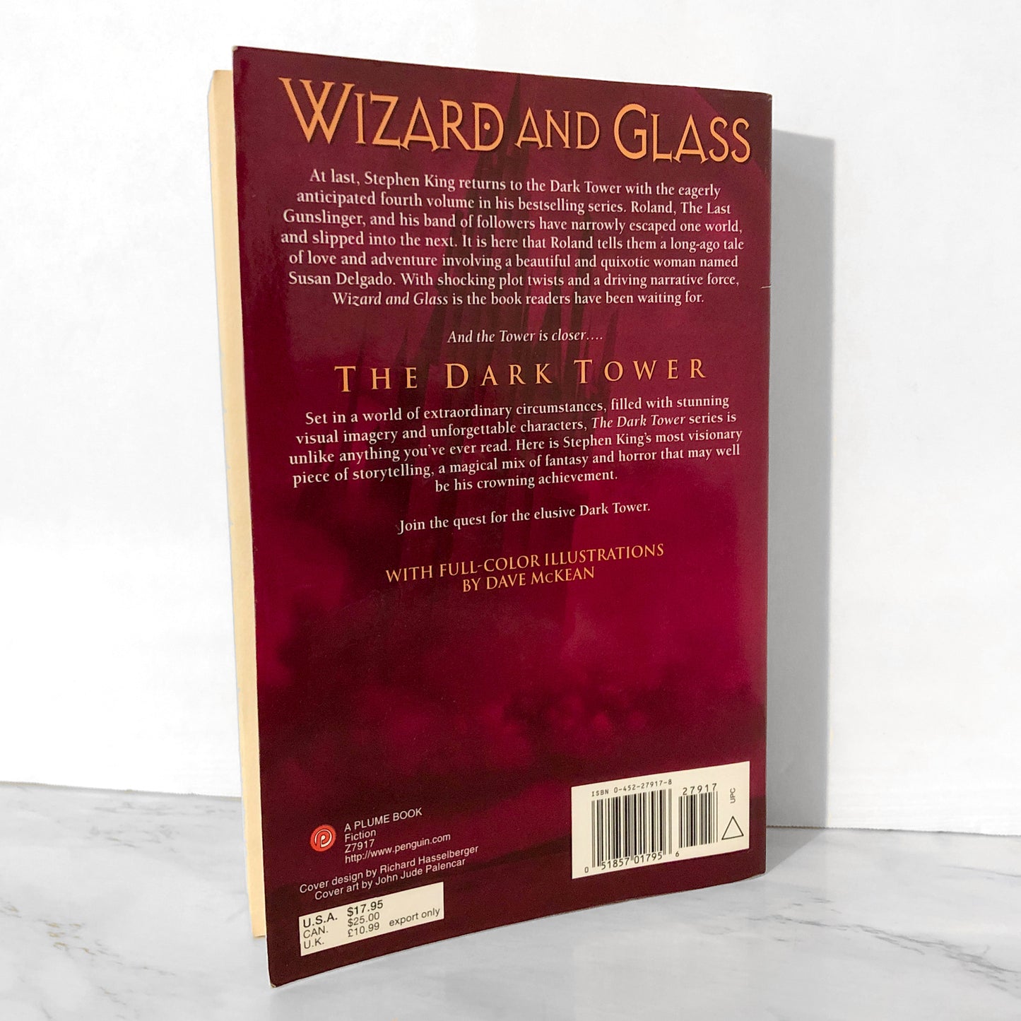 The Dark Tower IV: Wizard and Glass by Stephen King [FIRST PLUME PRINTING / 1997]