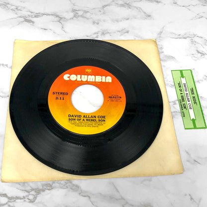 David Allan Coe – The Ride [7" VINYL SINGLE] 1983 • Columbia