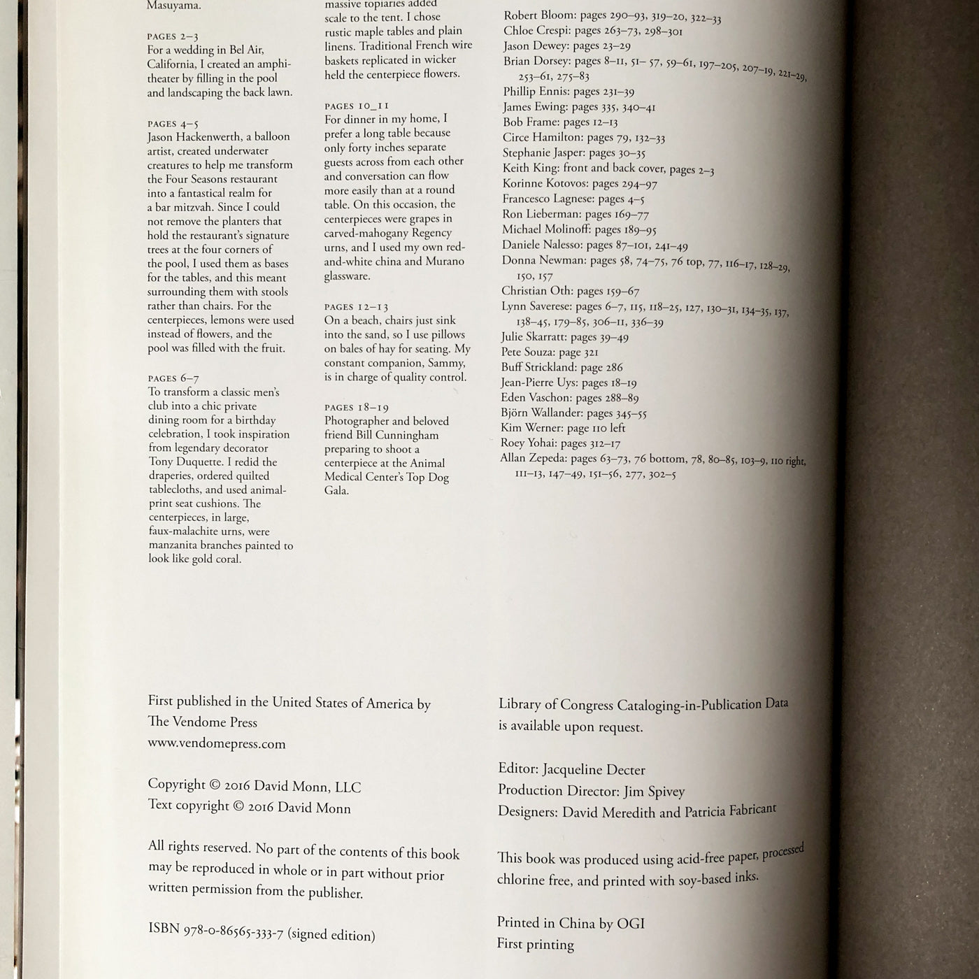 David Monn: The Art of Celebrating SIGNED! [FIRST EDITION]