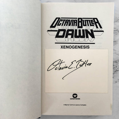 Dawn by Octavia E. Butler SIGNED! [FIRST EDITION / FIRST PRINTING]