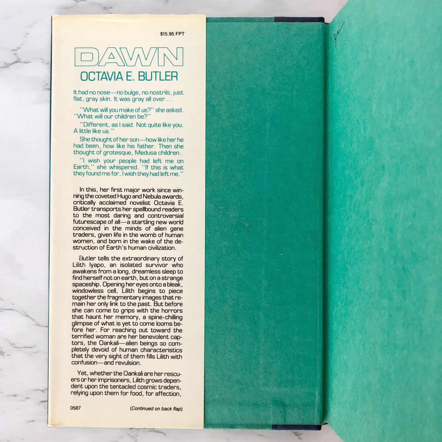 Dawn by Octavia E. Butler SIGNED! [FIRST EDITION / FIRST PRINTING]