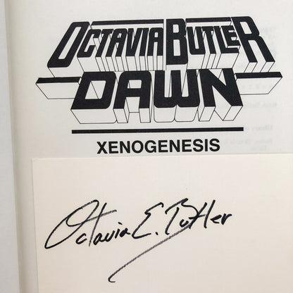Dawn by Octavia E. Butler SIGNED! [FIRST EDITION / FIRST PRINTING]