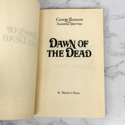 Dawn of the Dead by George Romero & Susanna Sparrow [1979 TRADE PAPERBACK]