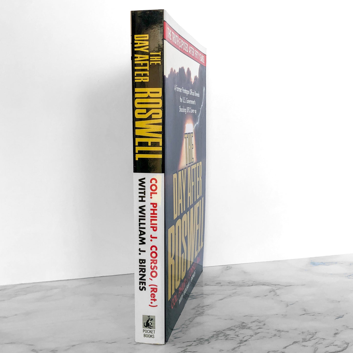 The Day After Roswell by Col. Philip J Corso & William J Birnes [FIRST EDITION PAPERBACK]