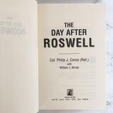 The Day After Roswell by Col. Philip J Corso & William J Birnes [FIRST EDITION PAPERBACK / 1997]
