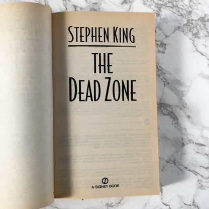 The Dead Zone by Stephen King - Bookshop Apocalypse