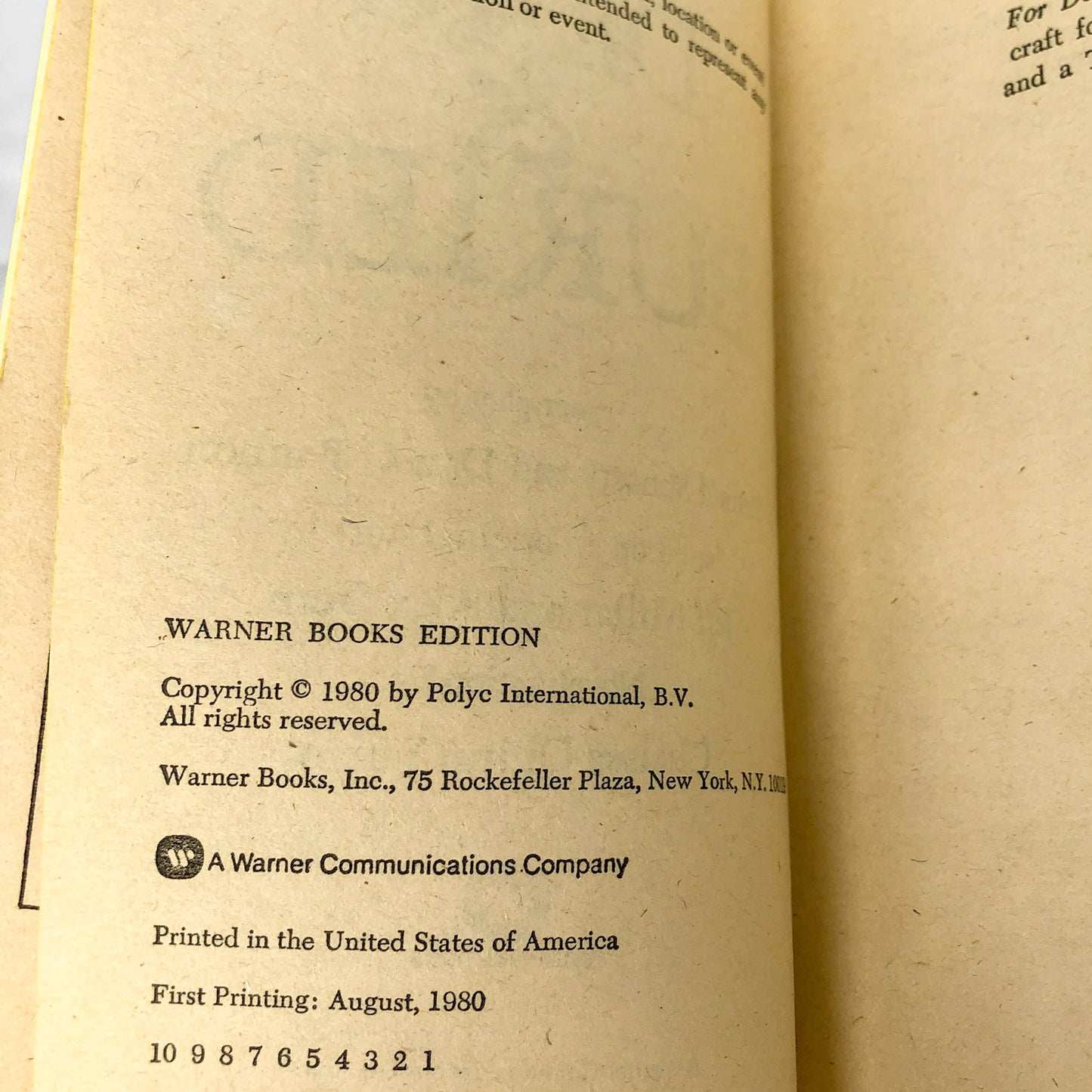 Dead & Buried by Chelsea Quinn Yarbro [MOVIE TIE-IN PAPERBACK] 1980