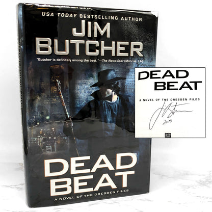 Dead Beat by Jim Butcher SIGNED! [FIRST EDITION] 2005 • Dresden Files #7