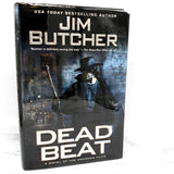 Dead Beat by Jim Butcher SIGNED! [FIRST EDITION] 2005 • Dresden Files #7