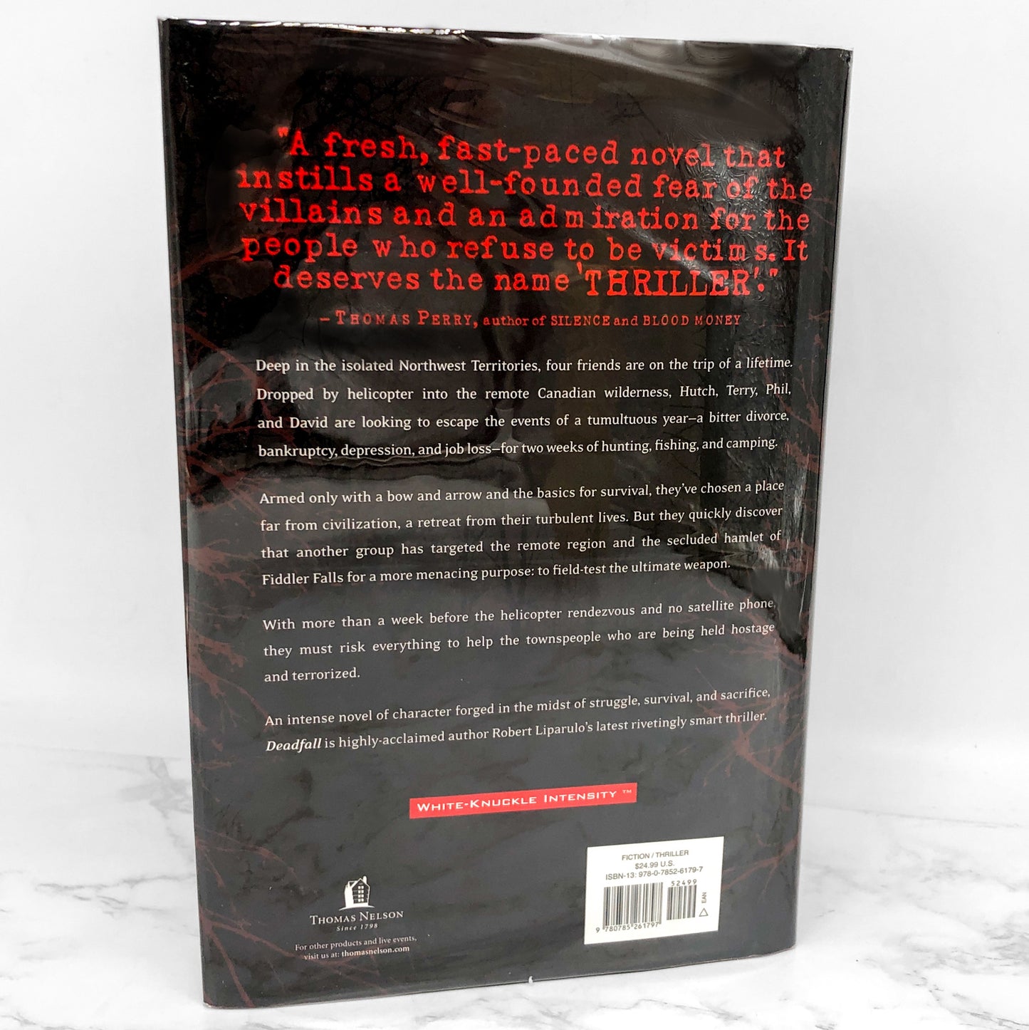 Deadfall by Robert Liparulo SIGNED! [FIRST EDITION • FIRST PRINTING] 2007