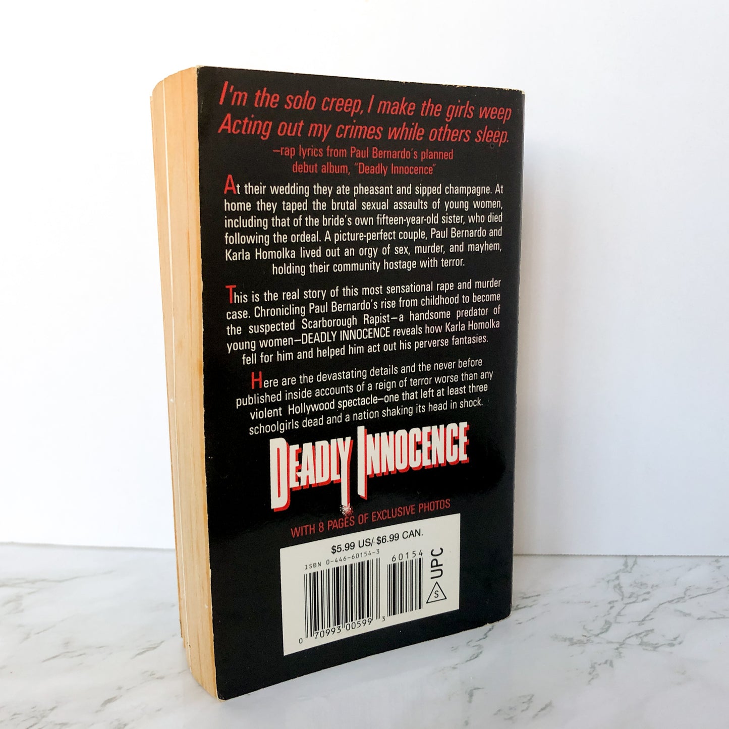 Deadly Innocence by Scott Burnside & Alan Cairns [1995 PAPERBACK] - Bookshop Apocalypse