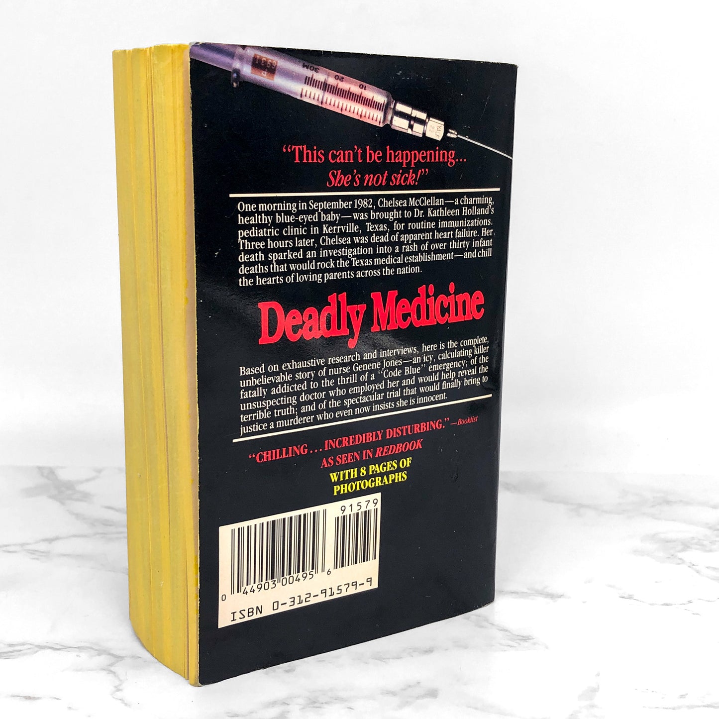 Deadly Medicine by Kelly Moore & Dan Reed [FIRST PAPERBACK PRINTING] 1989
