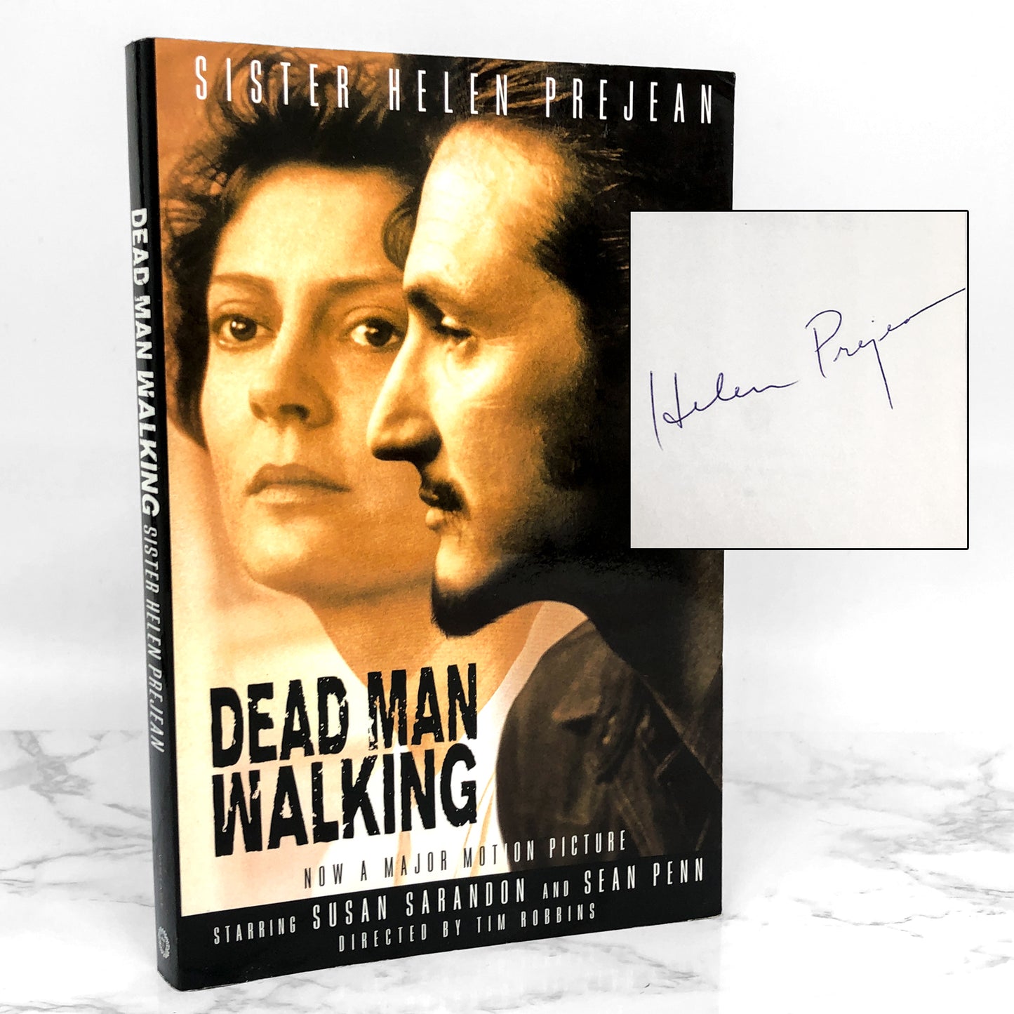 Dead Man Walking by Helen Prejean SIGNED! [TRADE PAPERBACK] 1995