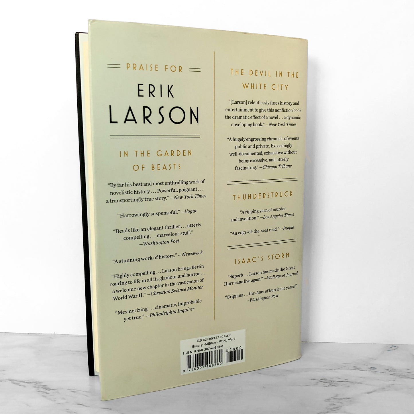 Dead Wake: The Last Crossing of the Lusitania by Erik Larson SIGNED! [FIRST EDITION / FIRST PRINTING]