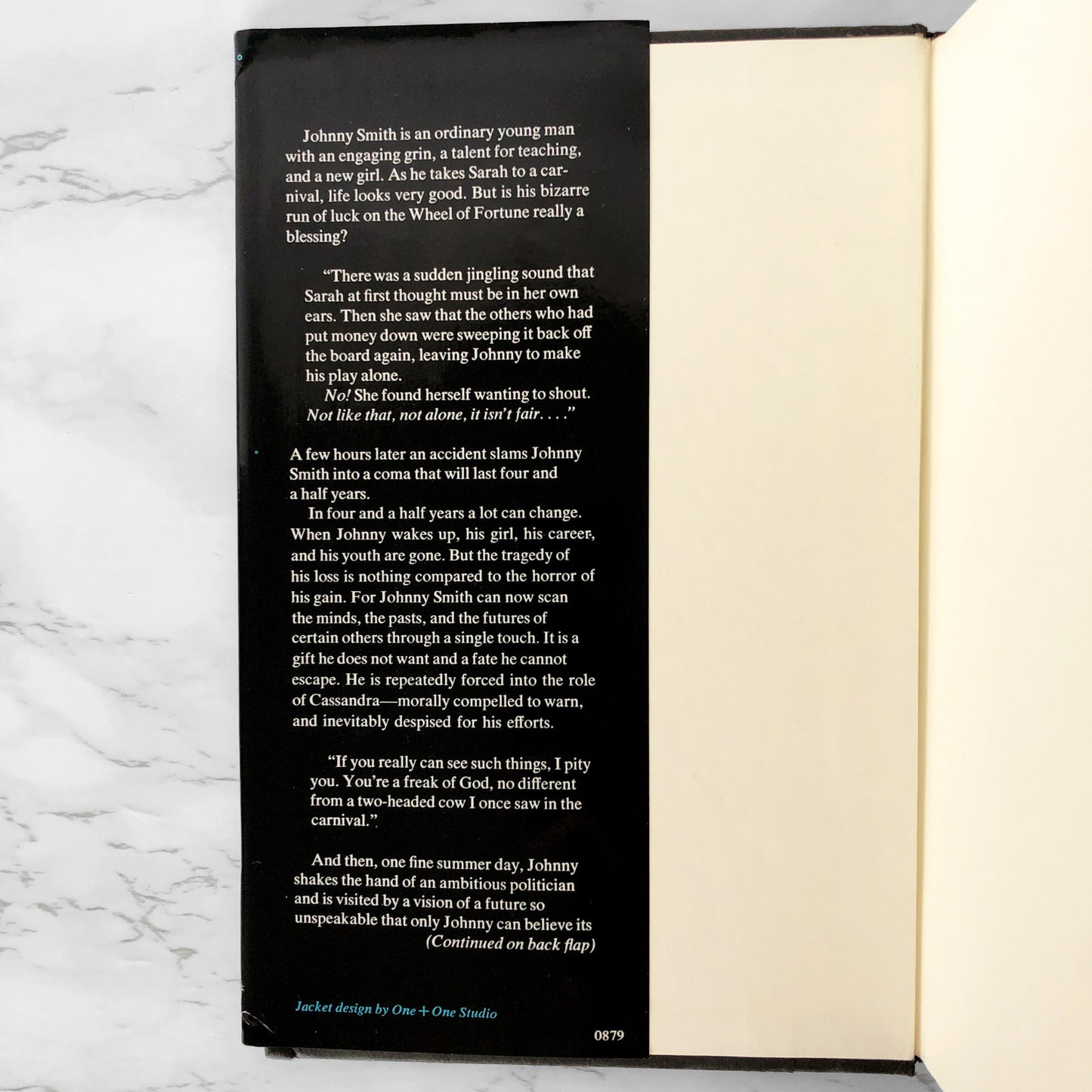 The Dead Zone by Stephen King [FIRST BOOK CLUB EDITION / 1979]